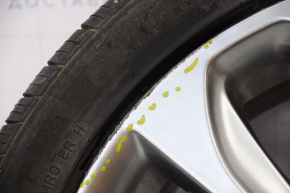 Wheel disk R18 Hyundai Sonata 11-13 light curb
