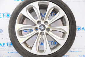 Wheel disk R18 Hyundai Sonata 11-13 light curb