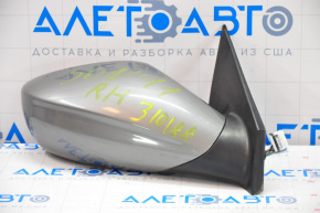 Side mirror right complete Hyundai Sonata 11-14 5 pins, graphite, butt
