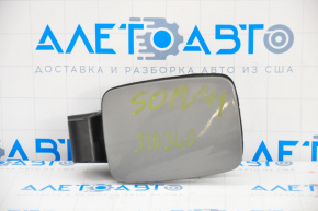 Fuel filler flap with housing Hyundai Sonata 11-15 crack, breakage of the fastener