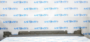 Left threshold Hyundai Sonata 11-13 graphite P3, breakage krep