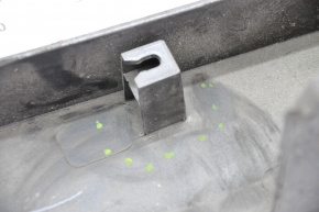 Left threshold Hyundai Sonata 11-13 graphite P3, breakage krep