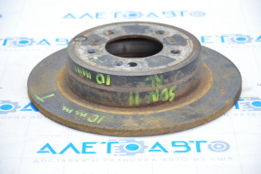 Rear left brake disc Hyundai Sonata 11-15 10mm