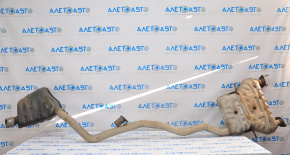 Exhaust line middle part with barrel right Jeep Grand Cherokee WK2 13-20 3.6 1 pipe