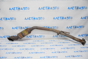 Left exhaust manifold with catalytic converter Jeep Grand Cherokee WK2 16-17 3.6, for 1 pipe, for 2 pipes