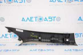 Front pillar trim upper left Jeep Grand Cherokee WK2 16-21 black