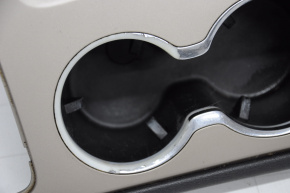 Center console trim with cup holders Jeep Grand Cherokee WK2 14-15 polos chrome
