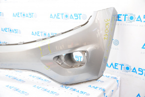 Front bumper bare upper part under the lining Jeep Grand Cherokee WK2 14-15 silver, scratch