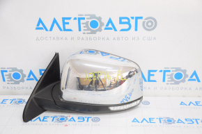 Left side mirror complete Jeep Grand Cherokee WK2 11-18 7+6 pin, auto-dimming, heated, turn signal, chrome