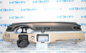 Torpedo front panel without AIRBAG VW CC 08-16 beige