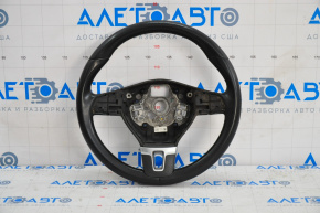 Naked steering wheel VW CC 08-17 leather black, scratches