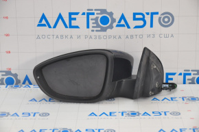 Left side mirror complete VW CC 13-17 rest 7 pins, turn signal, black, without mirror, scratch