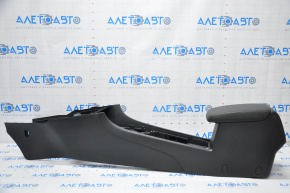 Console central armrest VW Passat b7 12-15 USA black, scratches
