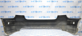 Rear bumper bare VW Passat b7 12-15 USA white dented, broken fastener