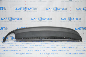 Rear bumper lip VW Passat b7 12-15 USA structure, for 1 pipe, scratches