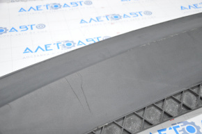 Rear bumper lip VW Passat b7 12-15 USA structure, for 1 pipe, scratches