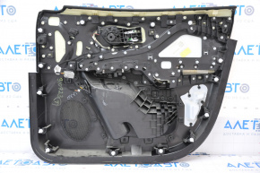 Door trim card front left Jeep Cherokee KL 14-18 black with beige insert, for cleaning, scratches