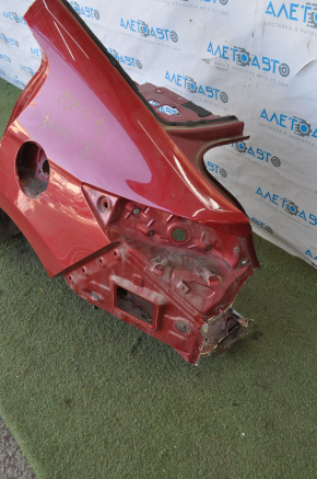 Quarter wing rear left Hyundai Elantra AD 17-20 red, butt