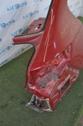 Quarter wing rear right Hyundai Elantra AD 17-20 red