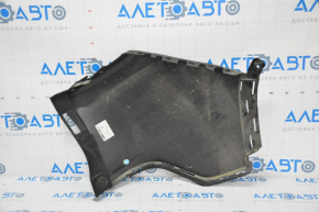 Rear bumper bare left fang Jeep Cherokee KL 14-18 black PXJ
