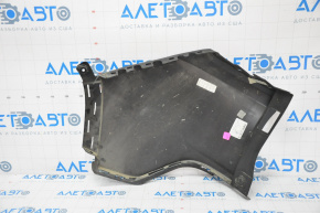 Bumper rear bare right fang Jeep Cherokee KL 14-18 black PXJ