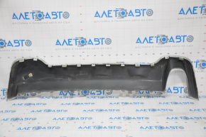 Jeep Cherokee KL 14-18 lower rear bumper trim for 1 pipe, silver