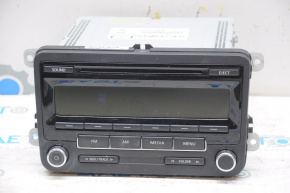 Radio tape recorder VW Passat b7 12-15 USA scratches, dead pixels, for parts