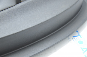 Door trim card front left Dodge Challenger 15-23 rest black with black insert cloth, armrest leather, ALPINE, worn, butt