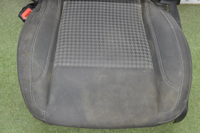 Driver's seat Dodge Challenger 15-20 rest without airbag, electric + manual, cloth black, for cleaning