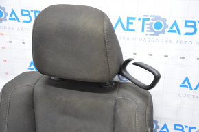 Driver's seat Dodge Challenger 15-20 rest without airbag, electric + manual, cloth black, for cleaning