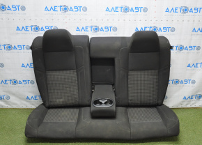 Rear row of seats 2nd row Dodge Challenger 09-14 rag black, for cleaning, faded