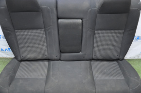 Rear row of seats 2nd row Dodge Challenger 09-14 rag black, for cleaning, faded