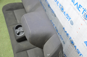 Rear row of seats 2nd row Dodge Challenger 09-14 rag black, for cleaning, faded