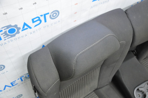 Rear row of seats 2nd row Dodge Challenger 09-14 rag black, for cleaning, faded