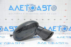 Side mirror right assembly Dodge Challenger 15-19 rest 5 pins, heated, red