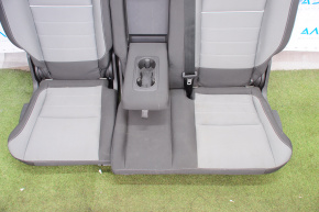 Rear row of seats 2 row Ford Escape MK3 13-15 cloth black-gray