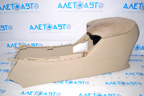 Central console armrest Honda Accord 13-14 velour beige, dry-cleanable