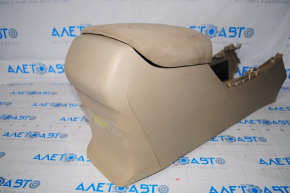 Central console armrest Honda Accord 13-14 velour beige, dry-cleanable
