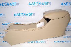 Honda Accord 13-17 center console armrest beige leather