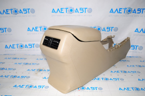 Honda Accord 13-17 center console armrest beige leather
