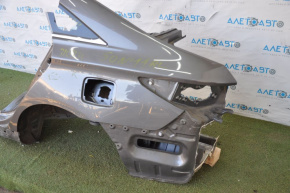 Quarter wing rear left Hyundai Sonata 11-12 graphite, pokes