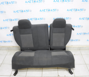 Rear row of seats 2nd row Jeep Compass 11-16 rag black, torn from the top