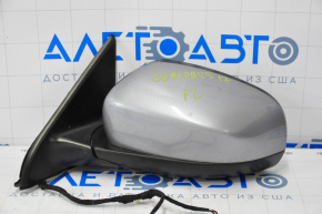 Left side mirror complete Jeep Compass 17-24 3+4 pins, BSM, heated, silver