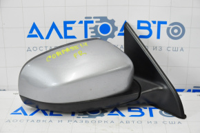 Right side mirror complete Jeep Compass 17-24 3+4 pins, BSM, heated, silver