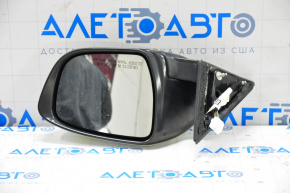 Side mirror right complete Nissan Rogue 14-16 5 pins, turn signal, white