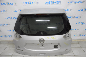 Naked tailgate with glass Nissan Rogue 14-18 silver K23 with brake light