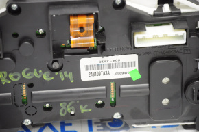Instrument cluster Nissan Rogue 14-16 usa 86k scratches