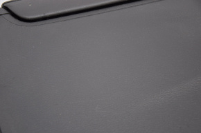 Console center armrest and cup holders VW Jetta 11-17 USA leather black scratches
