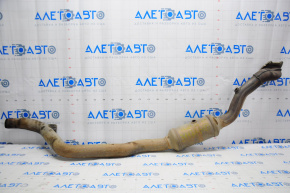Receiving pipe with catalytic converter right Dodge Challenger 09-15 3.6