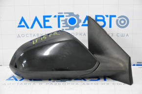 Side mirror right complete Hyundai Sonata 15-17 5 pins, heated, black